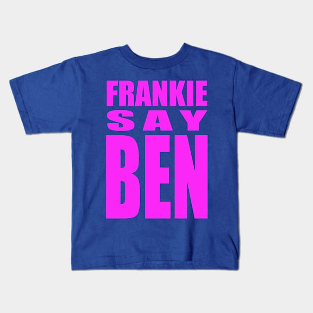 BENJAMIN FRANKIE Kids T-Shirt by The Sample Text